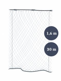 Pystyriimuverkko 90mm x 1,6/2,4 lanka 210/2 pituus 30m, Pietarin kaksoispaula