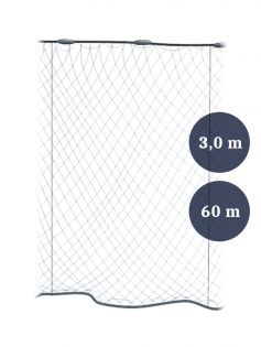 Stolpgrimnät 55mm x 3,0/5,0 garn 0,20 längd 60m, Pietari dubbelteln