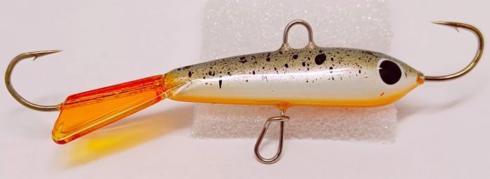 Tasapainopilkki Pilkkipaja Pommi, 78mm/18g, Splatter