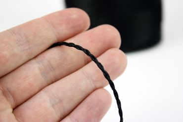 Pitkäsiiman selkäsiima musta Ø 1,5mm
