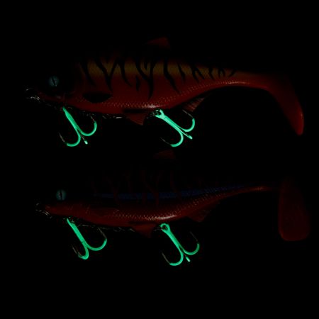 Stingerkoukku Double EVO Stinger Fluo Mikado Jaws