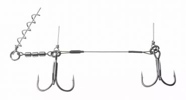 Stingerkoukku Prorex Screw-in 7x7, Daiwa
