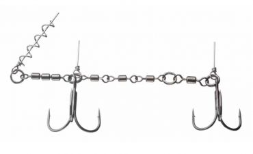 Stingerkoukku Prorex Screw-in Swivel Stinger, Daiwa
