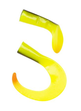 Reservstjärt Abu Garcia Svartzonker McHybrid Spare Tail, Chartreuse