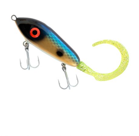 Jerkki Abu Garcia Svartzonker McMy Tail 10 cm/47 g, Gold Blue Shiner