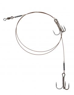 JK-betesrigg dubbel krok för gädda