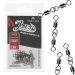 Stingerleikari Mikado Jaws Double Swivels XL, 5 kpl