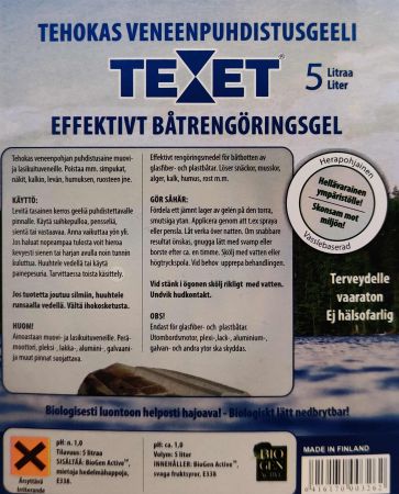 TEXET Veneenpuhdistusgeeli