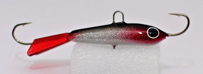 Tasapainopilkki Pilkkipaja Pommi, 78mm/18g, Veripää