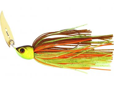 Viehe Bladebite V2 Tungsten Bladed Jig 7 g, Brown Chartreuse, Westin