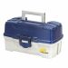 Viehelaatikko Plano Two-Tray Tackle Box, sinivalkoinen